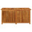 VidaXL vidaXL Solid Acacia Wood Garden Storage Box Pillow Blanket Box Hallway Bench 4