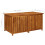 VidaXL vidaXL Solid Acacia Wood Garden Storage Box Pillow Blanket Box Hallway Bench 9