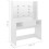 VidaXL vidaXL Makeup Table with LED Lights MDF Shining White Cosmetic Dressing Table 6