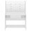 VidaXL vidaXL Makeup Table with LED Lights MDF Shining White Cosmetic Dressing Table 3