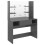 VidaXL vidaXL Makeup Table with LED Lights MDF Shining Grey Cosmetic Dressing Table 5