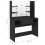 VidaXL vidaXL Makeup Table with LED Lights MDF Black Cosmetic Vanity Dressing Table 6