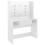 VidaXL vidaXL Makeup Table with LED Lights MDF Shining White Cosmetic Dressing Table 5