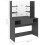 VidaXL vidaXL Makeup Table with LED Lights MDF Grey Cosmetic Vanity Dressing Table 6