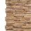 VidaXL vidaXL 10x Solid Teak Wood 3D Wall Cladding Panels 1.01 m? Wall Decoration 2