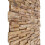 VidaXL vidaXL 10x Solid Teak Wood 3D Wall Cladding Panels 1.01 m? Wall Decoration 3