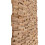 VidaXL vidaXL 10x Solid Teak Wood 3D Wall Cladding Panels 1.08 m? Wall Decoration 3