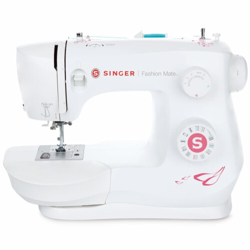 Singer Machine à coudre Singer Fashion Mate Blanc 3333 - 23 motifs de points préprogrammés