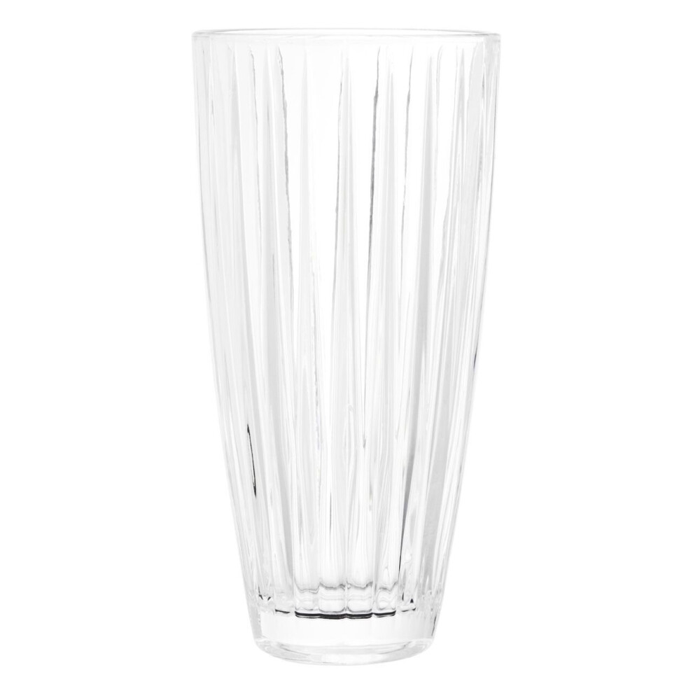 Premier Housewares Beaufort Crystal Vase Elegantly Handcrafted