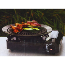 BBQ Grill Plate Smokeless Portable Camping Healthy Camp Cooking