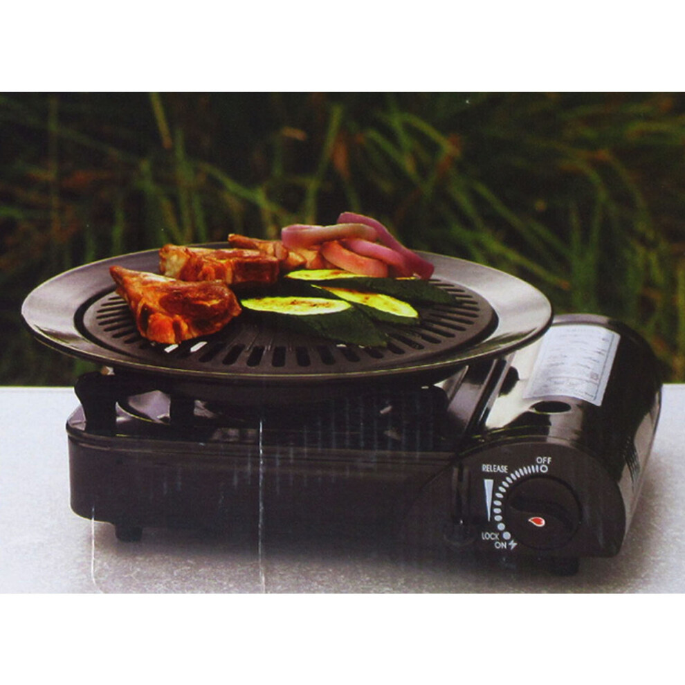 BBQ Grill Plate Smokeless Portable Camping Healthy Camp Cooking