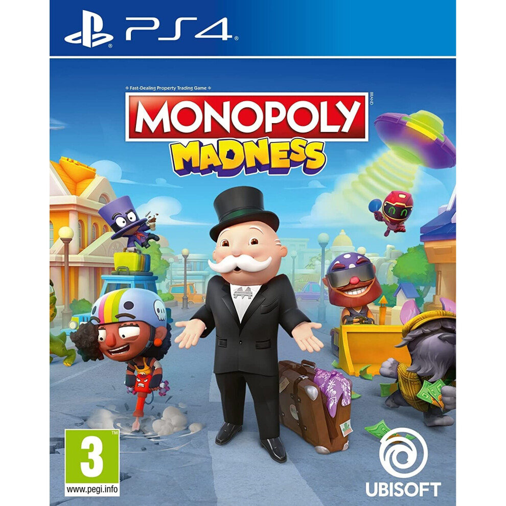 Monopoly Madness | Sony PlayStation 4 PS4 | Video Game