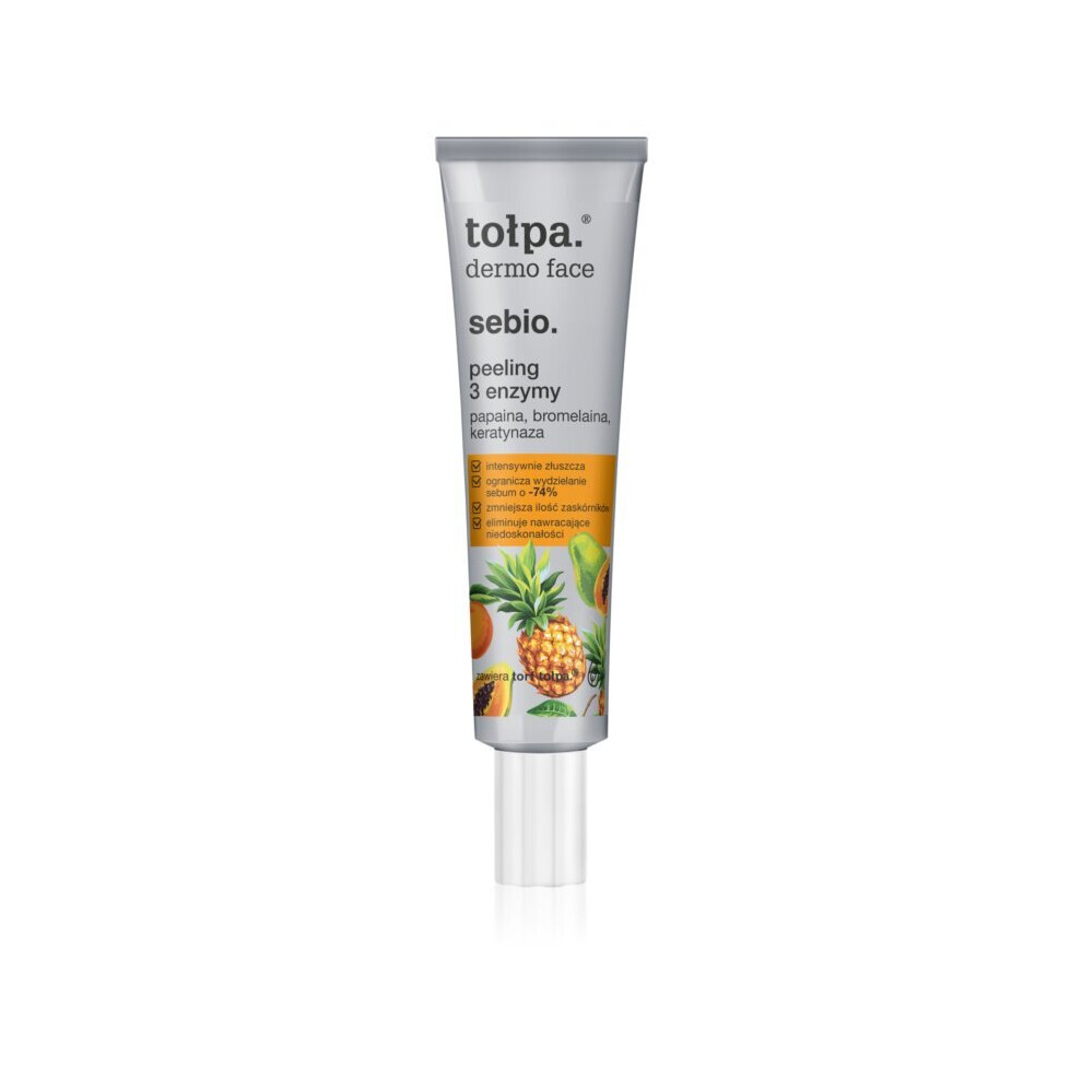 Tolpa Dermo Face Sebio Face Scrub 3 Enzyme 40 Ml