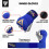 (Blue, X-Large) RDX Boxing Hand Wraps Inner Gloves 2