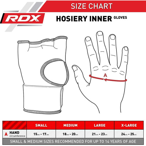 (Blue, X-Large) RDX Boxing Hand Wraps Inner Gloves 2