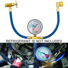 Car Air Conditioning Refrigerant Measuring Tool Hose Gas Gauge R134A