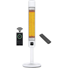 (White) Electric Infrared Patio Heater Smart App Control
