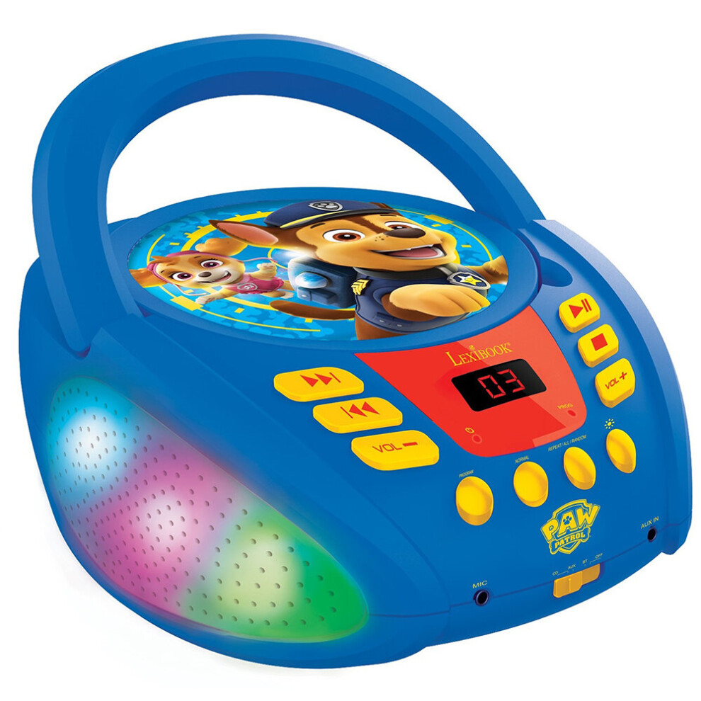 Paw Patrol Boombox Radio CD Player with Bluetooth