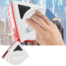 Double Sided Magnetic Glass Wiper Cleaning Brush Window Cleaner Sponge