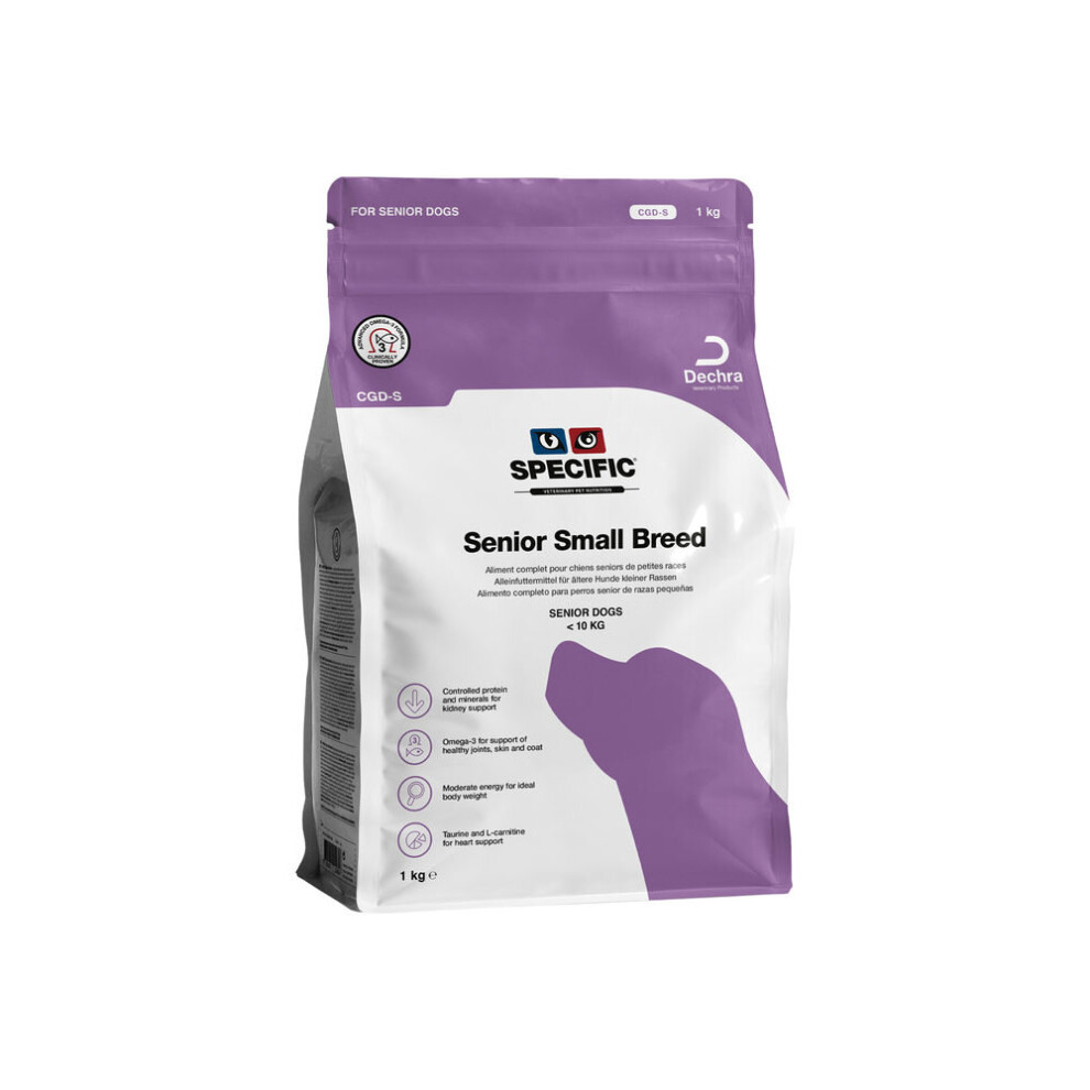 (1kg) Dechra Specific CGD-S Senior Dry Small Dog Food