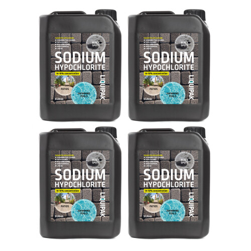 Sodium Hypochlorite 1415 Patio Cleaner, Swimming Pool Chlorine 20L on
