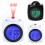 (White) Time Digital LCD Display Temperature Clock Projector LED Projection Alarm Smart 2