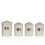 (Cream) 5pc Kitchen Storage Container Set - Bread Bin + Tea Sugar Coffee Biscuit Tins 2