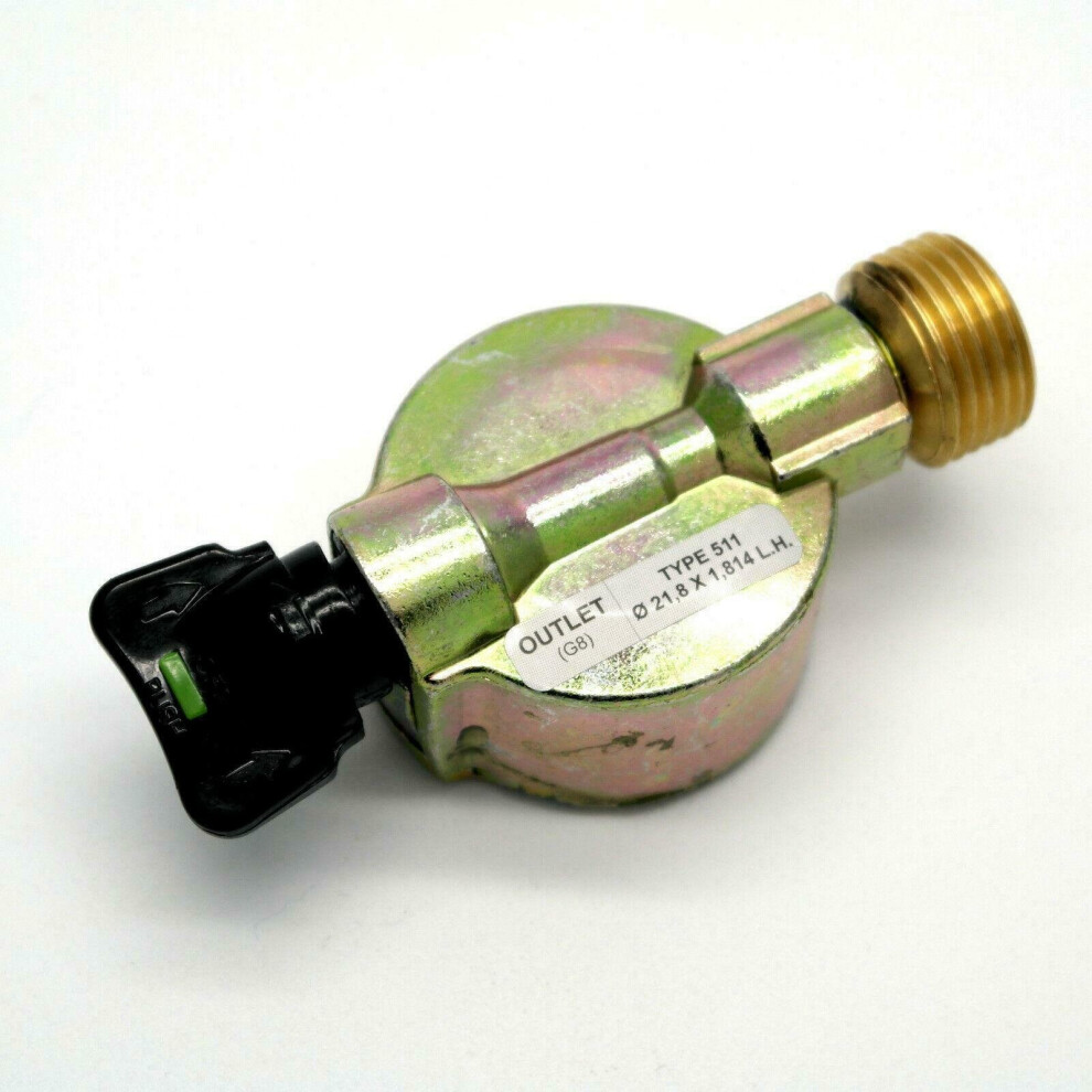 21Mm Butane Adaptor For 30Mbar Caravan Motorhome Regulator 7091046572548