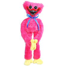 (Pink) Kids Gift 40cm Huggy Wuggy Plush Toy Poppy Playtime Horror Game Stuffed Doll Toy