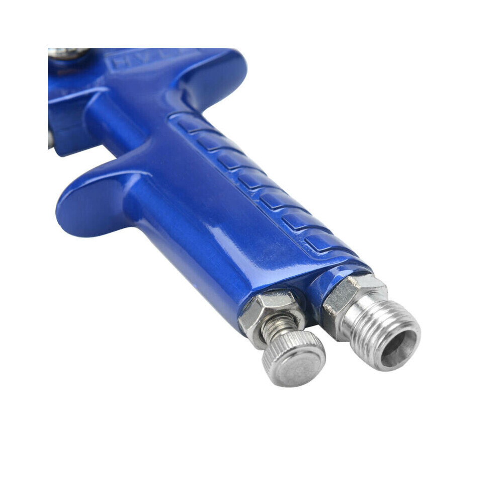 1.0MM Mini Paint Spray Gun H.V.L.P Aluminum Gun Cup Gravity Car Van 