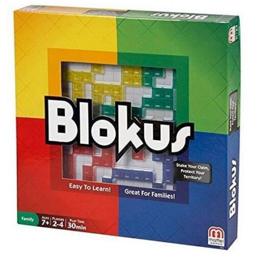 Mattel Blokus Board Game | Award-Winning Pattern Creation Game
