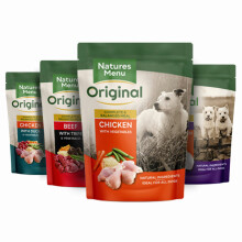Natures Menu Multipack Dog Wet Food Pouches Natural Meals 8 X 300G