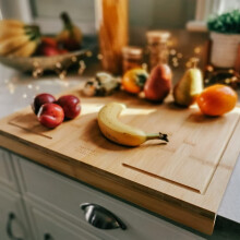 Masters & Burrell Counter Edge Premium Bamboo Chopping Board