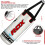 RDX Kids Punch Bag and Gloves Filled 2ft 2