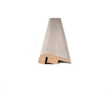 (0.9m, Washington Oak) Solid Laminate/Wood Floor MDF Threshold Strip End Profile