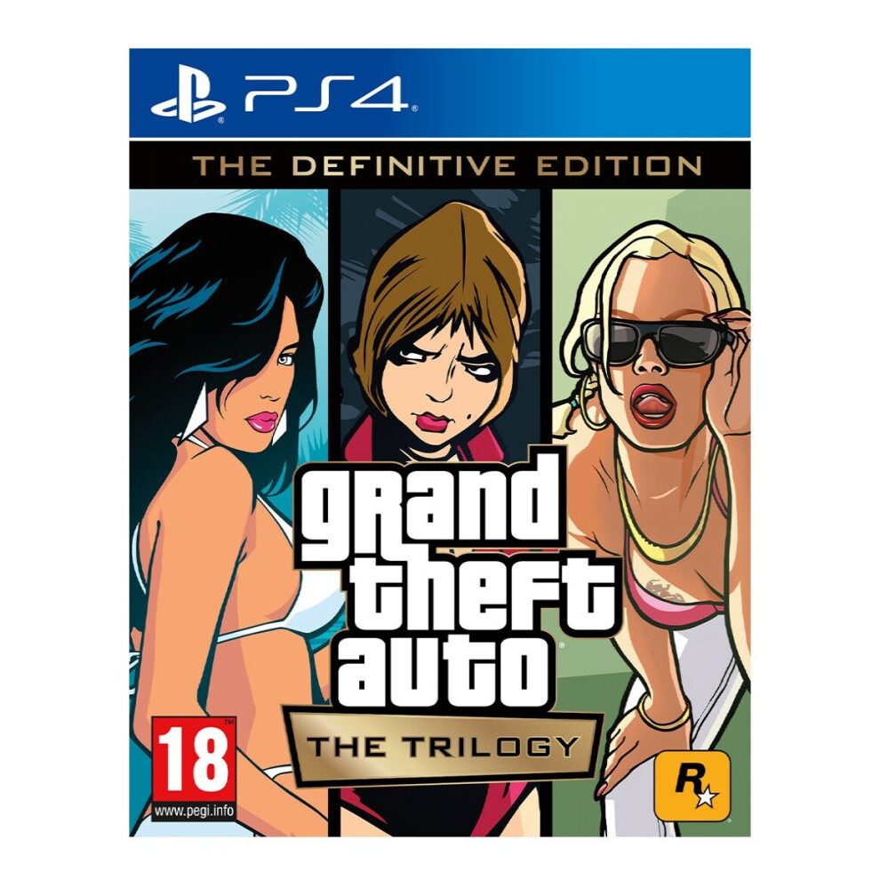 Grand Theft Auto: The Trilogy  The Definitive Edition | Sony PlayStation 4 PS4 | Video Game