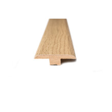 (0.9m, San Diego Oak) Solid Laminate/Wood Floor MDF Threshold Strip T Bar