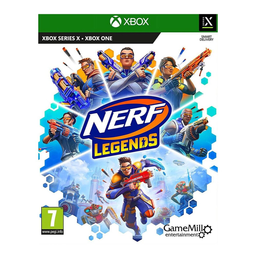 Xbox Nerf Legends | Microsoft Series X | Video Game