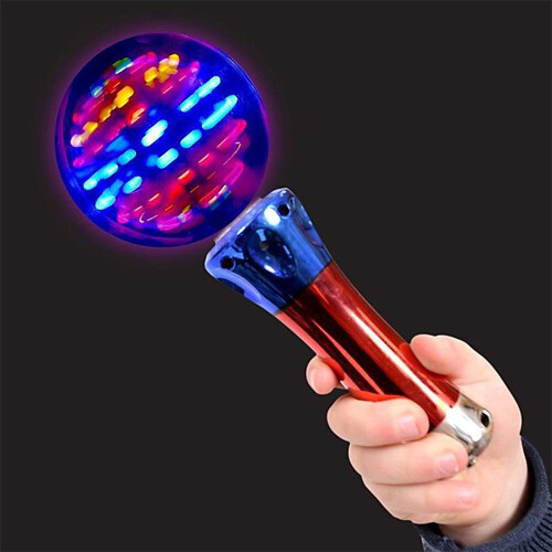 light up spinning ball