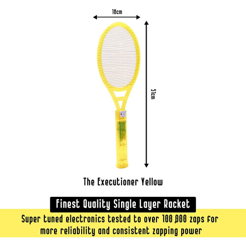 (Yellow) The Executioner Fly Zapper Bug Electric Swatter 2