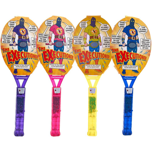 (4 Pack) The Executioner Fly Zapper Bug Electric Swatter