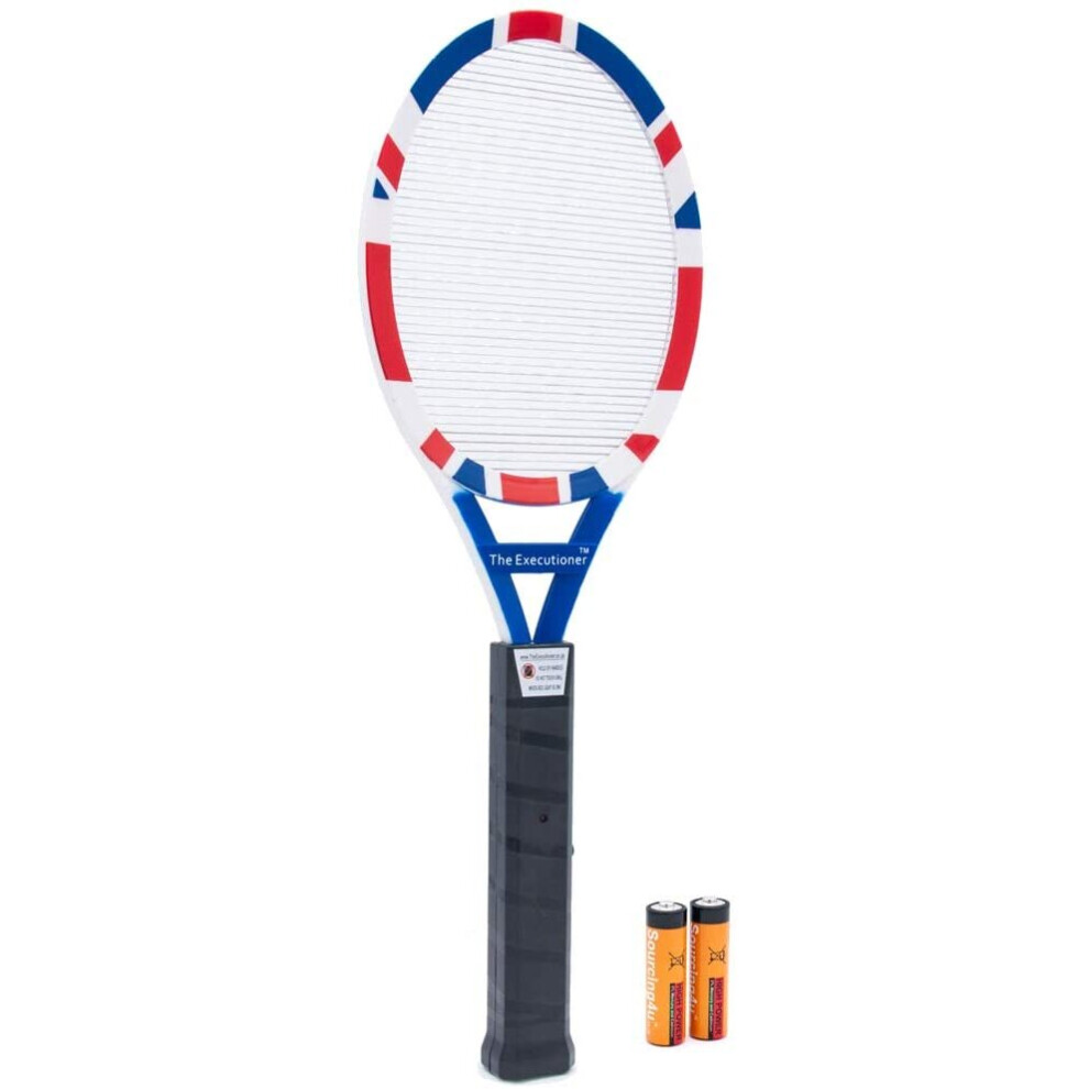 (UK Flag) The Executioner Fly Zapper Bug Electric Swatter