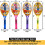 (4 Pack) The Executioner Fly Zapper Bug Electric Swatter 2