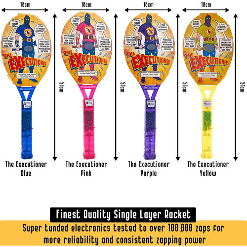 (4 Pack) The Executioner Fly Zapper Bug Electric Swatter 1