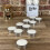 (30) White Tea Light Candle Extra Large 1