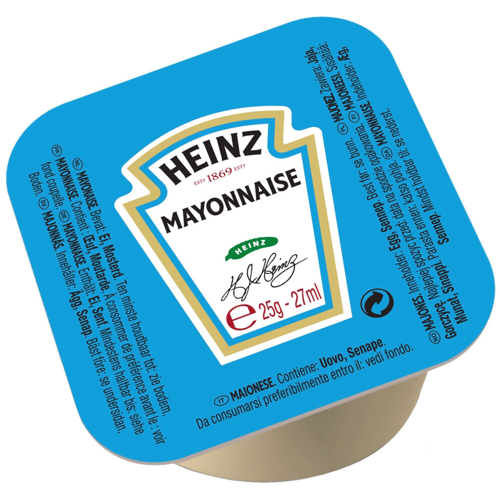 Heinz Mayonnaise Dip Pots - 100x25g