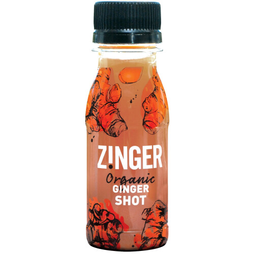 James White Drinks Organic Ginger Zinger Shot - 15x70ml