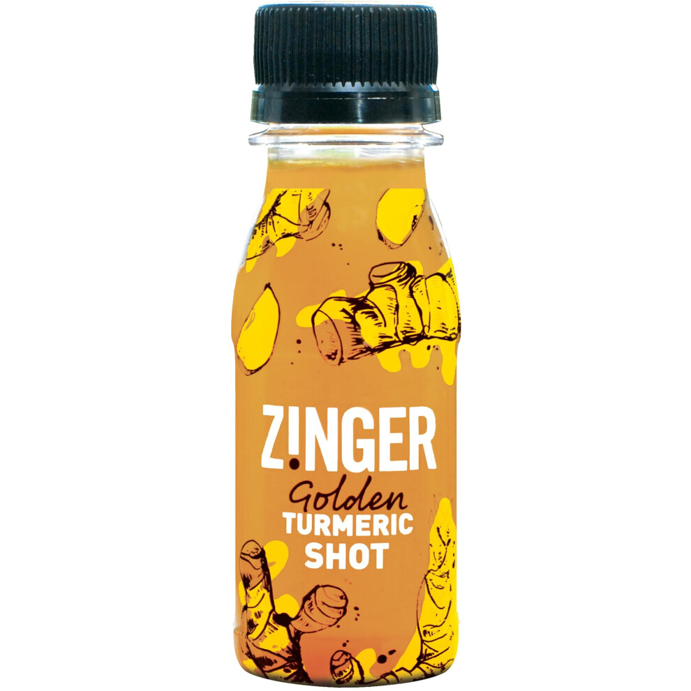 James White Drinks Golden Turmeric Zinger Shot - 15x70ml