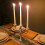 (8, Ivory) Glo Wax Taper Dinner Candles 2