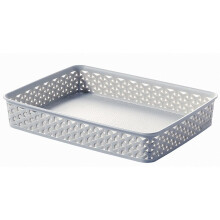 Curver My Style Rattan Tray A4 Grey 232438